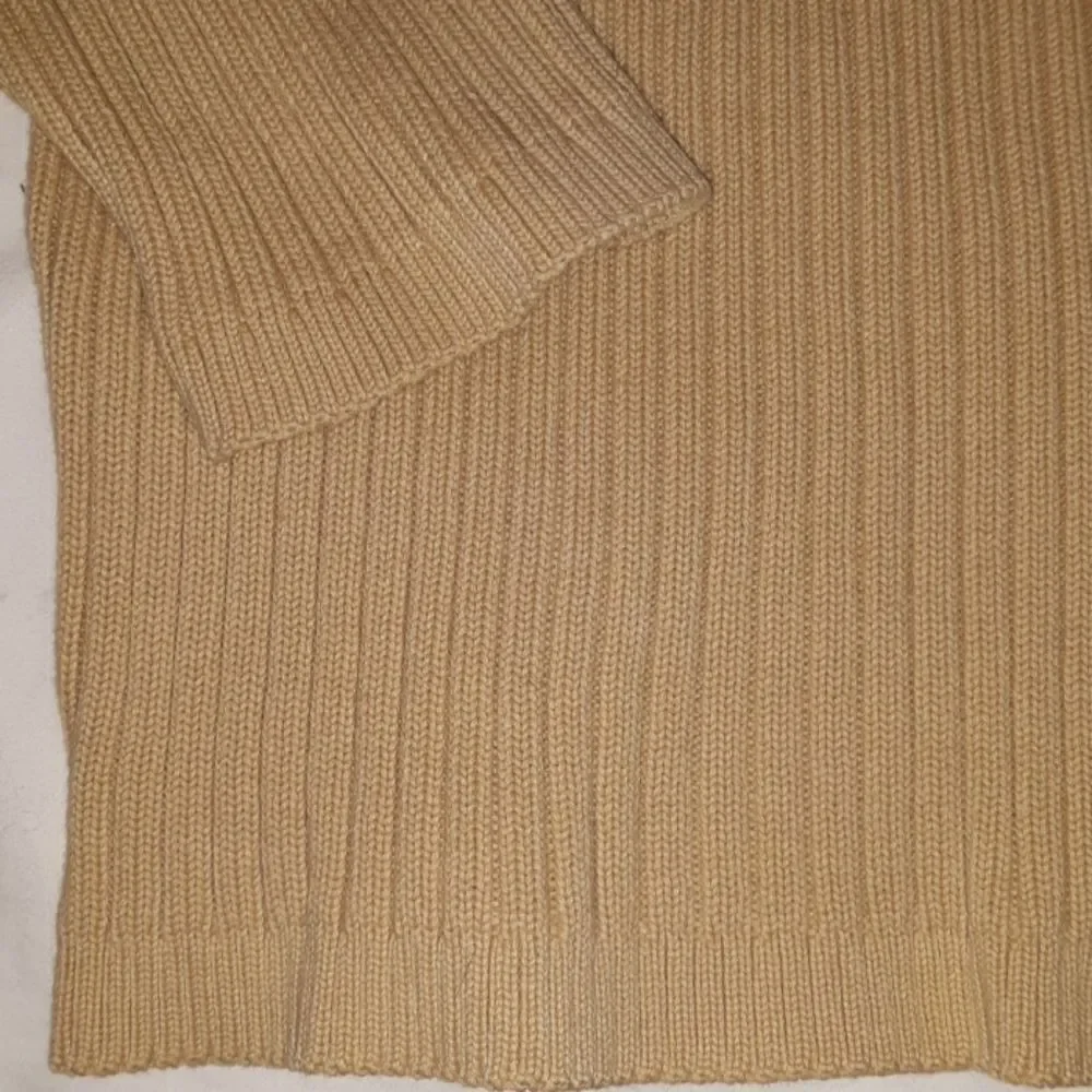 Timberland Small Wheat Tan Colored‎ Cotton Sweater